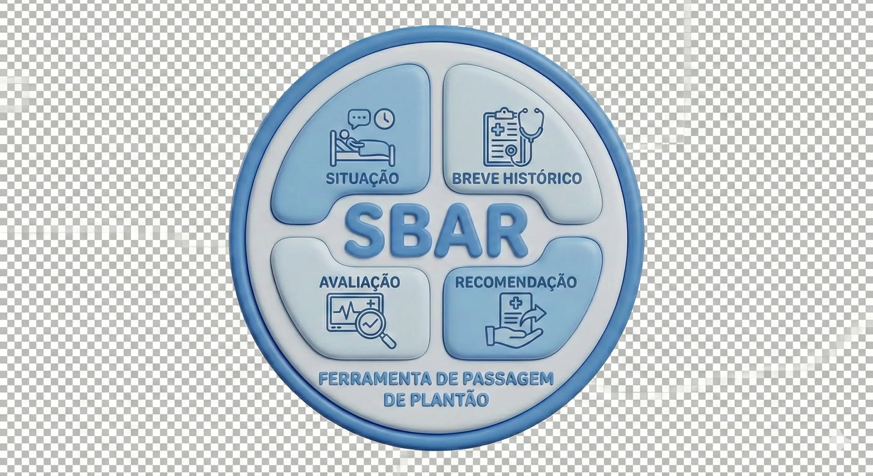 ÍCONE SBAR PASSAGEM DE PLANTÃO